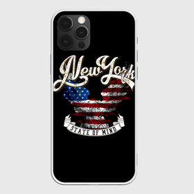 Чехол для iPhone 12 Pro Max с принтом New York state of mind в городе Новоалтайск, Силикон |  | background | best | black | cool | drawing | eagle | flag | graphics | inscription | new york | ribbon | state of mind | text | usa | wings | графика | крутой | крылья | лента | лучший | надпись | нью йорк | орел | рисунок | состояние души | сша | текст |