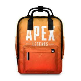 Женский рюкзак 3D с принтом APEX LEGENDS в городе Новоалтайск, 100% полиэстер | лямки с регулируемой длиной, сверху ручки, чтобы рюкзак нести как сумку. Основное отделение закрывается на молнию, как и внешний карман. Внутри два дополнительных кармана, один из которых закрывается на молнию. По бокам два дополнительных кармашка, куда поместится маленькая бутылочка
 | apex | apex legends | battle | battle royal | titanfall | апекс | апекс легендс | батл рояль | битва | война | королевская битва