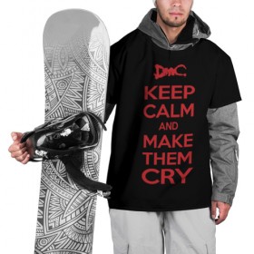 Накидка на куртку 3D с принтом Keep Calm and Make Them Cry в городе Новоалтайск, 100% полиэстер |  | 5 | cry | dante | devil | devil may cry | dmc | game | keep calm | may | данте | девил | дмс | край | мэй | неро