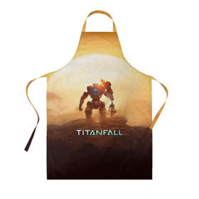 Фартук 3D с принтом Titanfall в городе Новоалтайск, 100% полиэстер | общий размер — 65 х 85 см, ширина нагрудника — 26 см, горловина — 53 см, длина завязок — 54 см, общий обхват в поясе — 173 см. Принт на завязках и на горловине наносится с двух сторон, на основной части фартука — только с внешней стороны | apex | apex legends | titanfall | апекс | игра | королевская битва | легенд | легенда | легендс | легенды | пехота | пилот | роботы | спектры | стрелялка | титанфол | титаны | шутер