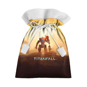Подарочный 3D мешок с принтом Titanfall в городе Новоалтайск, 100% полиэстер | Размер: 29*39 см | apex | apex legends | titanfall | апекс | игра | королевская битва | легенд | легенда | легендс | легенды | пехота | пилот | роботы | спектры | стрелялка | титанфол | титаны | шутер