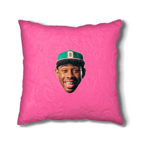Подушка 3D с принтом ASAP - TYLER THE CREATOR в городе Новоалтайск, наволочка – 100% полиэстер, наполнитель – холлофайбер (легкий наполнитель, не вызывает аллергию). | состоит из подушки и наволочки. Наволочка на молнии, легко снимается для стирки | aap | asap | asap rocky | awge | cherry bomb | ferg | hip hop | mob. golf | rap | rep | tyler the creator | vlone | worldwide | асап | банда | голф | музыка | роки | рэп | тайлер | хип хоп