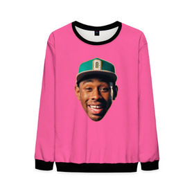 Мужской свитшот 3D с принтом ASAP - TYLER THE CREATOR в городе Новоалтайск, 100% полиэстер с мягким внутренним слоем | круглый вырез горловины, мягкая резинка на манжетах и поясе, свободная посадка по фигуре | aap | asap | asap rocky | awge | cherry bomb | ferg | hip hop | mob. golf | rap | rep | tyler the creator | vlone | worldwide | асап | банда | голф | музыка | роки | рэп | тайлер | хип хоп