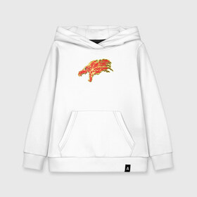 Детская толстовка хлопок с принтом csgo - Howl Pin Style (Вой) в городе Новоалтайск, 100% хлопок | Круглый горловой вырез, эластичные манжеты, пояс, капюшен | 0x000000123 | csgo | howl | howling down | pin | вой | ксго | утренний вой