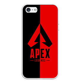 Чехол для iPhone 5/5S матовый с принтом APEX LEGENDS RED в городе Новоалтайск, Силикон | Область печати: задняя сторона чехла, без боковых панелей | Тематика изображения на принте: apex | legend | legends | titanfall | апекс | арех | бангалор | бладхаунд | верхушки | гибралтар | каустик | лайфлайн | легенда | легенды | ледженд | леджендс | мираж | орех | рэйф | титанфол