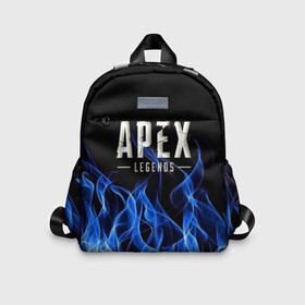 Детский рюкзак 3D с принтом APEX LEGENDS в городе Новоалтайск, 100% полиэстер | лямки с регулируемой длиной, сверху петелька, чтобы рюкзак можно было повесить на вешалку. Основное отделение закрывается на молнию, как и внешний карман. Внутри дополнительный карман. По бокам два дополнительных кармашка | apex | apex legends | апекс | апекс легенд | апекс легендс | бой | игра | компьютерная игра | королевская битва | лучшее | огонь | онлайн игра | пламя | популярное | хит | шутер