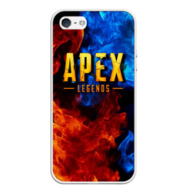 Чехол для iPhone 5/5S матовый с принтом APEX LEGENDS в городе Новоалтайск, Силикон | Область печати: задняя сторона чехла, без боковых панелей | Тематика изображения на принте: apex | apex legends | апекс | апекс легенд | апекс легендс | бой | игра | компьютерная игра | королевская битва | лучшее | огонь | онлайн игра | популярное | текстура | хит | шутер