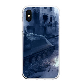 Чехол для iPhone XS Max матовый с принтом Танки в городе Новоалтайск, Силикон | Область печати: задняя сторона чехла, без боковых панелей | Тематика изображения на принте: 23 февраля | tank | tanks | военные | война | вторая мировая | танк | танки | танкист | техника