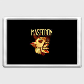 Магнит 45*70 с принтом Mastodon в городе Новоалтайск, Пластик | Размер: 78*52 мм; Размер печати: 70*45 | leviathan | mastodon | metal | sludge metal | stoner | грув метал | группы | мастодон | метал | музыка | рок
