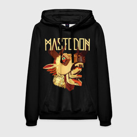 Мужская толстовка 3D с принтом Mastodon в городе Новоалтайск, 100% полиэстер | двухслойный капюшон со шнурком для регулировки, мягкие манжеты на рукавах и по низу толстовки, спереди карман-кенгуру с мягким внутренним слоем. | leviathan | mastodon | metal | sludge metal | stoner | грув метал | группы | мастодон | метал | музыка | рок