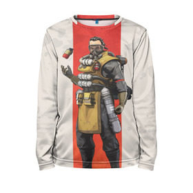 Детский лонгслив 3D с принтом APEX LEGENDS - Caustic в городе Новоалтайск, 100% полиэстер | длинные рукава, круглый вырез горловины, полуприлегающий силуэт
 | apex | apexlegends | battle | caustic | fall | legends | royale | titan | titanfall | апекс | битва | игра | игры | королевская | легенд | легендс | легенды | лого | меха | мехи | роботы | символ | титанфол | шутер