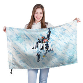 Флаг 3D с принтом APEX LEGENDS - Pathfinder в городе Новоалтайск, 100% полиэстер | плотность ткани — 95 г/м2, размер — 67 х 109 см. Принт наносится с одной стороны | apex | apexlegends | battle | fall | legends | pathfinde | royale | titan | titanfall | апекс | битва | игра | игры | королевская | легенд | легендс | легенды | лого | меха | мехи | роботы | символ | титанфол | шутер