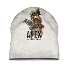 Шапка 3D с принтом Apex Legends в городе Новоалтайск, 100% полиэстер | универсальный размер, печать по всей поверхности изделия | Тематика изображения на принте: apex | apex legends | titanfall | апекс | игра | королевская битва | легенд | легенда | легендс | легенды | пехота | пилот | роботы | спектры | стрелялка | титанфол | титаны | шутер