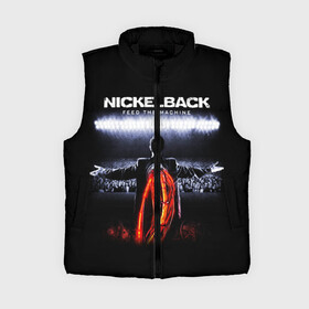 Женский жилет утепленный 3D с принтом Nickelback в городе Новоалтайск,  |  | dark horse | feed the machine | nickelback | no fixed adress | группы | метал | музыка | никлбэк | рок | хард рок | чед крюгер