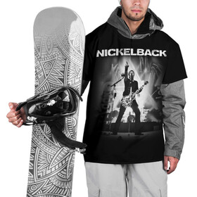 Накидка на куртку 3D с принтом Nickelback в городе Новоалтайск, 100% полиэстер |  | dark horse | feed the machine | nickelback | no fixed adress | группы | метал | музыка | никлбэк | рок | хард рок | чед крюгер