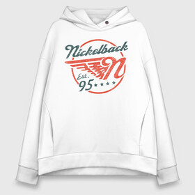Женское худи Oversize хлопок с принтом Nickelback в городе Новоалтайск, френч-терри — 70% хлопок, 30% полиэстер. Мягкий теплый начес внутри —100% хлопок | боковые карманы, эластичные манжеты и нижняя кромка, капюшон на магнитной кнопке | dark horse | feed the machine | nickelback | no fixed adress | группы | метал | музыка | никлбэк | рок | хард рок | чед крюгер