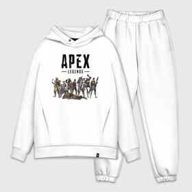 Мужской костюм хлопок OVERSIZE с принтом Full Roster в городе Новоалтайск,  |  | apex | apex legends | legends | titanfall | titanfall apex legends | апекс | апекс ледженс | титанфол | титанфолл легендс