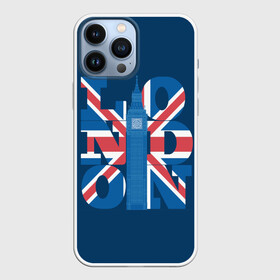 Чехол для iPhone 13 Pro Max с принтом London в городе Новоалтайск,  |  | city | england | flag | london | symbol | tow | uk | англия | башня | биг бен | великобритания | город | городской | графика | жёлтое | закат | иллюстрация | искусство | лондон | мода | молодёжная | небо | рисунок | символ