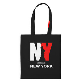 Шоппер 3D с принтом New York City в городе Новоалтайск, 100% полиэстер | Плотность: 200 г/м2; Размер: 34×35 см; Высота лямок: 30 см | america | city | large | liberty | new york | sculpture | statue | symbol | usa | америка | большие | буквы | город | графика | жизни | иллюстрация | искусство | мода | нью йорк | рисунок | свободы | силуэт | символ | скульптура | статуя