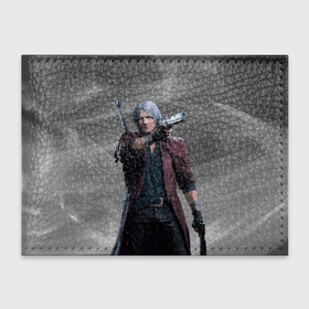 Обложка для студенческого билета с принтом DMC5 в городе Новоалтайск, натуральная кожа | Размер: 11*8 см; Печать на всей внешней стороне | 2019 | 5 | cry | dante | devil | devil may cry | dmc | game | lady | may | nero | nico | niko | trish | v | ви | данте | девил | дмс | край | мэй | неро