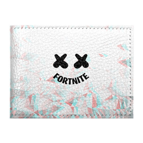 Обложка для студенческого билета с принтом FORTNITE x MARSHMELLO в городе Новоалтайск, натуральная кожа | Размер: 11*8 см; Печать на всей внешней стороне | 2019 | dj | fortnite | game | glitch | marshmello | usa | америка | глитч | игра | клубная музыка | маршмелло | музыка | музыкант | ф | фортнайт