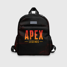 Детский рюкзак 3D с принтом APEX LEGENDS | АПЕКС ЛЕГЕНДС в городе Новоалтайск, 100% полиэстер | лямки с регулируемой длиной, сверху петелька, чтобы рюкзак можно было повесить на вешалку. Основное отделение закрывается на молнию, как и внешний карман. Внутри дополнительный карман. По бокам два дополнительных кармашка | Тематика изображения на принте: apex | apex legends | battle | battle royal | titanfall | апекс | апекс легендс | батл рояль | битва | война | королевская битва