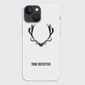 Чехол для iPhone 13 mini с принтом True Detective в городе Новоалтайск,  |  | carcosa | true detective | каркоса | криминал | мистика | настоящий детектив | раст коул | религия | ритуал | рога | символ | эзотерика