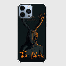 Чехол для iPhone 13 Pro Max с принтом True Detective в городе Новоалтайск,  |  | carcosa | true detective | каркоса | криминал | мистика | настоящий детектив | раст коул | религия | ритуал | рога | символ | эзотерика