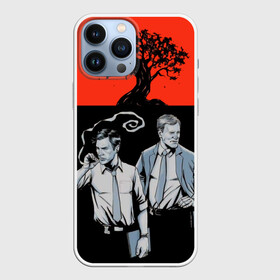 Чехол для iPhone 13 Pro Max с принтом True Detective в городе Новоалтайск,  |  | carcosa | true detective | каркоса | криминал | мистика | настоящий детектив | раст коул | религия | ритуал | рога | символ | эзотерика