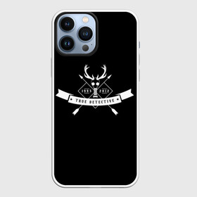 Чехол для iPhone 13 Pro Max с принтом True Detective в городе Новоалтайск,  |  | carcosa | true detective | каркоса | криминал | мистика | настоящий детектив | раст коул | религия | ритуал | рога | символ | эзотерика