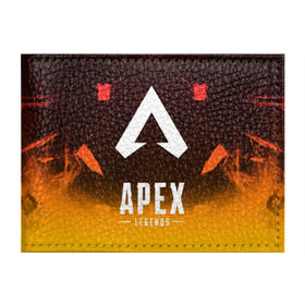 Обложка для студенческого билета с принтом APEX LEGENDS в городе Новоалтайск, натуральная кожа | Размер: 11*8 см; Печать на всей внешней стороне | Тематика изображения на принте: apex | apex legends | battle | battle royal | titanfall | апекс | апекс легендс | батл рояль | битва | война | королевская битва