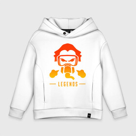 Детское худи Oversize хлопок с принтом APEX LEGENDS BLOODHOUND в городе Новоалтайск, френч-терри — 70% хлопок, 30% полиэстер. Мягкий теплый начес внутри —100% хлопок | боковые карманы, эластичные манжеты и нижняя кромка, капюшон на магнитной кнопке | apex | apex legends | battle | battle royal | bloodhound | titanfall | wraith | апекс | апекс легендс | батл рояль | битва | война | королевская битва