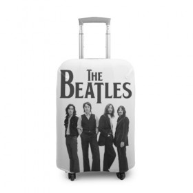 Чехол для чемодана 3D с принтом The Beatles в городе Новоалтайск, 86% полиэфир, 14% спандекс | двустороннее нанесение принта, прорези для ручек и колес | beatles | the beatles | битлз | битлс | битлы | группы | джон леннон | джордж харрисон | легенды | музыка | пол маккартни | ринго старр | рок