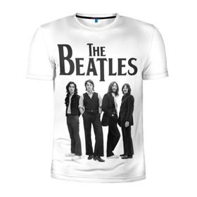 Мужская футболка 3D спортивная с принтом The Beatles в городе Новоалтайск, 100% полиэстер с улучшенными характеристиками | приталенный силуэт, круглая горловина, широкие плечи, сужается к линии бедра | beatles | the beatles | битлз | битлс | битлы | группы | джон леннон | джордж харрисон | легенды | музыка | пол маккартни | ринго старр | рок