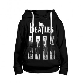 Детская толстовка 3D с принтом The Beatles в городе Новоалтайск, 100% полиэстер | двухслойный капюшон со шнурком для регулировки, мягкие манжеты на рукавах и по низу толстовки, спереди карман-кенгуру с мягким внутренним слоем | beatles | the beatles | битлз | битлс | битлы | группы | джон леннон | джордж харрисон | легенды | музыка | пол маккартни | ринго старр | рок