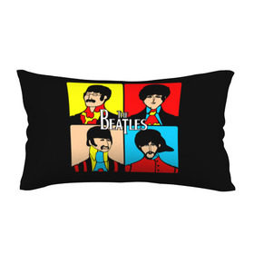 Подушка 3D антистресс с принтом The Beatles в городе Новоалтайск, наволочка — 100% полиэстер, наполнитель — вспененный полистирол | состоит из подушки и наволочки на молнии | beatles | the beatles | битлз | битлс | битлы | группы | джон леннон | джордж харрисон | легенды | музыка | пол маккартни | ринго старр | рок