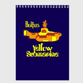 Скетчбук с принтом The Beatles Yellow Submarine в городе Новоалтайск, 100% бумага
 | 48 листов, плотность листов — 100 г/м2, плотность картонной обложки — 250 г/м2. Листы скреплены сверху удобной пружинной спиралью | beatles | the beatles | yellow submarine | битлз | битлс | битлы | группы | джон леннон | джордж харрисон | легенды | музыка | пол маккартни | ринго старр | рок