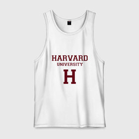 Мужская майка хлопок с принтом Harvard University_девиз в городе Новоалтайск, 100% хлопок |  | Тематика изображения на принте: harvard university | usa | америка | вуз | гарвард | колледж | образование | студенты | сша | университет | школа