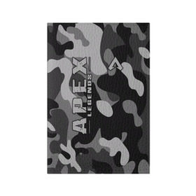 Обложка для паспорта матовая кожа с принтом Apex Legends в городе Новоалтайск, натуральная матовая кожа | размер 19,3 х 13,7 см; прозрачные пластиковые крепления | battle | royale | апекс | битва | боевой | королевская | легендс | лутбокс | оружие | робот | спектры | титан | шутер