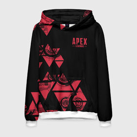 Мужская толстовка 3D с принтом Apex Legends в городе Новоалтайск, 100% полиэстер | двухслойный капюшон со шнурком для регулировки, мягкие манжеты на рукавах и по низу толстовки, спереди карман-кенгуру с мягким внутренним слоем. | battle | royale | апекс | битва | боевой | королевская | легендс | лутбокс | оружие | робот | спектры | титан | шутер