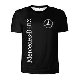 Мужская футболка 3D спортивная с принтом MERCEDES-BENZ (2 стороны) в городе Новоалтайск, 100% полиэстер с улучшенными характеристиками | приталенный силуэт, круглая горловина, широкие плечи, сужается к линии бедра | Тематика изображения на принте: amg | benz | carbon | logo | mercedes | амг | бенз | бенс | бенц | гелик | карбон | лого | мерин | мерс | мерседес | на спине