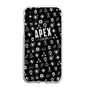 Чехол для iPhone XS Max матовый с принтом APEX LEGENDS в городе Новоалтайск, Силикон | Область печати: задняя сторона чехла, без боковых панелей | apex legends | apex legends battle. | apex legends engine | apex legends origin | apex legends игра | titanfall apex legends
