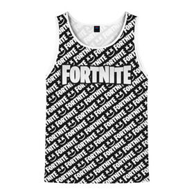 Мужская майка 3D с принтом Fortnite & Marshmello в городе Новоалтайск, 100% полиэстер | круглая горловина, приталенный силуэт, длина до линии бедра. Пройма и горловина окантованы тонкой бейкой | 