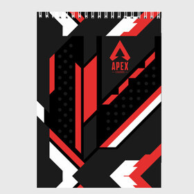 Скетчбук с принтом APEX LEGENDS в городе Новоалтайск, 100% бумага
 | 48 листов, плотность листов — 100 г/м2, плотность картонной обложки — 250 г/м2. Листы скреплены сверху удобной пружинной спиралью | apex | legend | legends | titanfall | апекс | арех | бангалор | бладхаунд | верхушки | гибралтар | каустик | лайфлайн | легенда | легенды | ледженд | леджендс | мираж | орех | рэйф | титан
