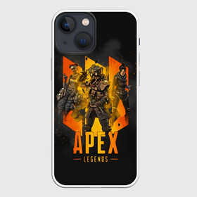Чехол для iPhone 13 mini с принтом Apex legends в городе Новоалтайск,  |  | Тематика изображения на принте: apex | apex legends | battle royale | br | games | new | titanfall | ttf | апекс легенд | бангалор | батл рояль | бладхаунд | игры | каустик | лайфлайн | мираж | рэйф | тайтанфол | титанфол