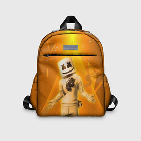Детский рюкзак 3D с принтом Fortnite & Marshmello в городе Новоалтайск, 100% полиэстер | лямки с регулируемой длиной, сверху петелька, чтобы рюкзак можно было повесить на вешалку. Основное отделение закрывается на молнию, как и внешний карман. Внутри дополнительный карман. По бокам два дополнительных кармашка | fortnite | marshmello | диджей | игра | клуб | клубная музыка | компьютерная игра | маршмеллоу | маршмэлло | маршмэллоу | музыка | симулятор | фортнайт | электронная
