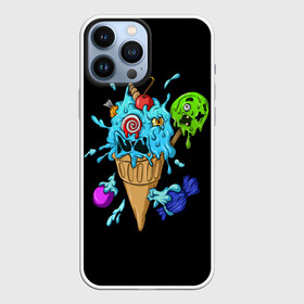 Чехол для iPhone 13 Pro Max с принтом Мороженое Монстр в городе Новоалтайск,  |  | Тематика изображения на принте: candy | ice cream | marshmallow | monster | monsters | oreo | sweets | zombie | зомби | леденец | леденцы | маршмеллоу | монстр | монстры | мороженое | орео | сладости