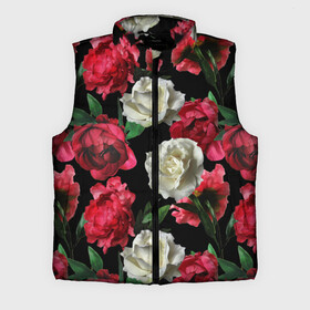 Мужской жилет утепленный 3D с принтом Розы в городе Новоалтайск,  |  | f | flora | flowers | greens | leaves | nature | ornament | patterns | petals | red | roses | style | white | youth | белые | зелень | иллюстрация | красные | лепестки | листья | мода | молодежная | орнамент | природа | розовые | розы | стиль | узоры | фл