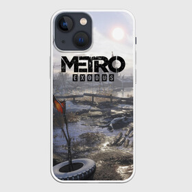 Чехол для iPhone 13 mini с принтом Метро в городе Новоалтайск,  |  | exodus | metro | stalker | артем | исход | метро | сталкер | эксодус