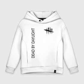 Детское худи Oversize хлопок с принтом DEAD BY DAYLIGHT (2 стороны) в городе Новоалтайск, френч-терри — 70% хлопок, 30% полиэстер. Мягкий теплый начес внутри —100% хлопок | боковые карманы, эластичные манжеты и нижняя кромка, капюшон на магнитной кнопке | by daylight | daylight | dead | бай | дайлайт | до рассвета | дожить | дэад | дэд | дэйлайт | к рассвету | мертвы | не выход | страшилка | ужастик | хорор | хоррор | это
